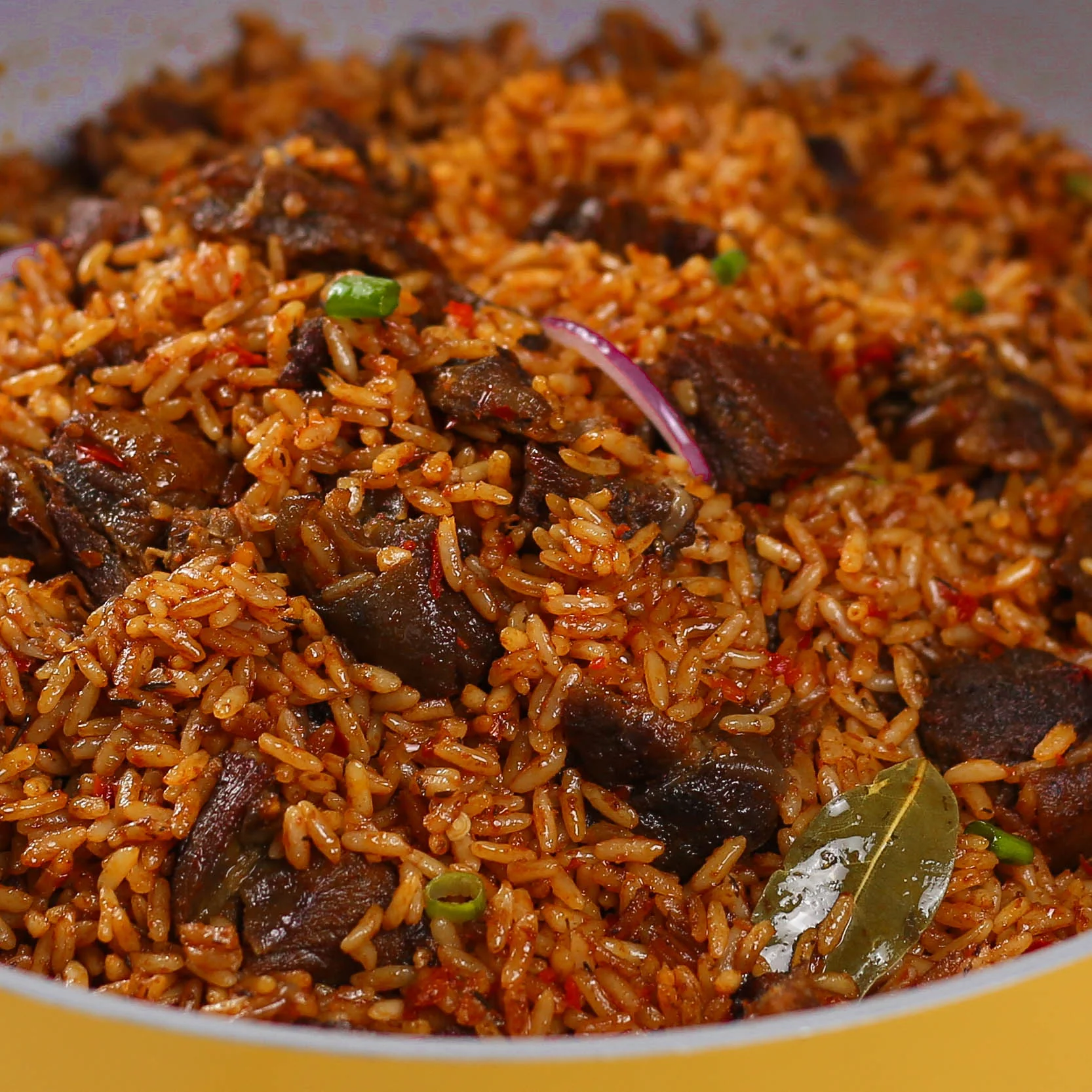 Spicy Goat Jollof / Fried Rice